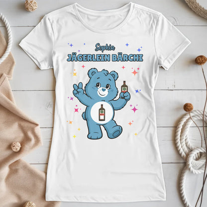 Lustiges T Shirt Sauf Bärchi Jägerlein Bärchi Sauf Bärchi JGA Shirt