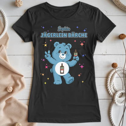 Lustiges T Shirt Sauf Bärchi Jägerlein Bärchi Sauf Bärchi JGA Shirt