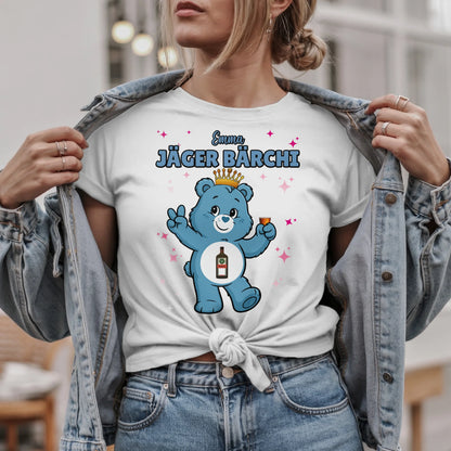 Saufbärchi T Shirt Jäger Bärchi Sauf Bärchi Shirt für JGA und Party