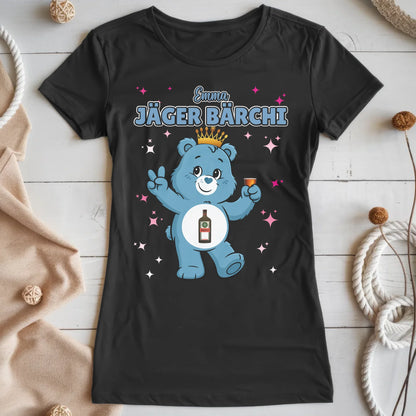 Saufbärchi T Shirt Jäger Bärchi Sauf Bärchi Shirt für JGA und Party