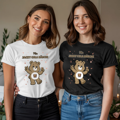 Saufbärchi TShirt Jacky Cola Bärchi Sauf Bärchi Lustiges T-Shirt für JGA