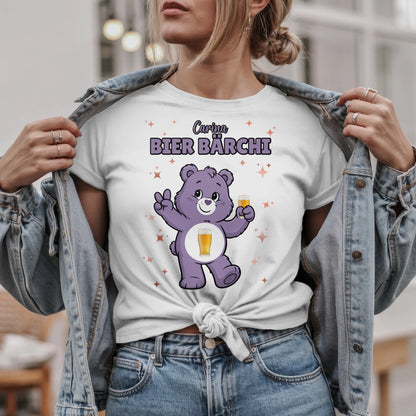 Sauf Bärchi Shirt Bier Bärchi Saufbärchi T-Shirt für Party und JGA