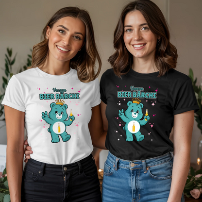Sauf Bärchi TShirt Bier Bärchi Saufbärchi Lustiges T-Shirt für JGA