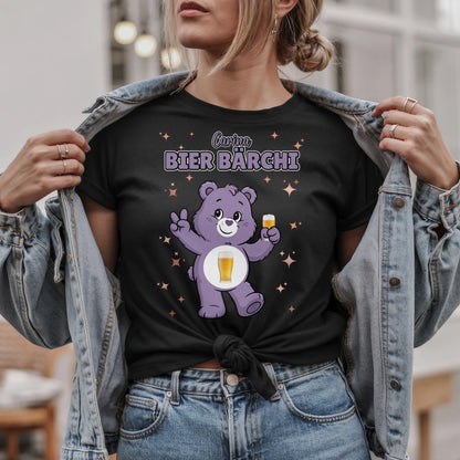 Sauf Bärchi Shirt Bier Bärchi Saufbärchi T-Shirt für Party und JGA