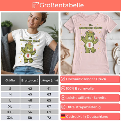 Lustiges Shirt Saufbärchi Americano Bärchi Sauf Bärchi T-Shirt für JGA