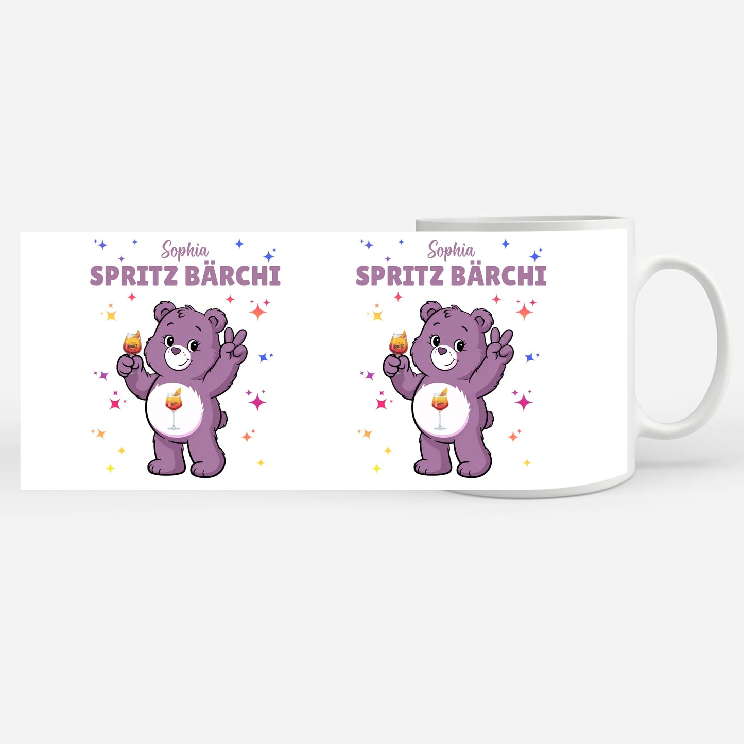 Lustige Saufbärchi Tasse Spritz Bärchi Kaffee Tasse 7