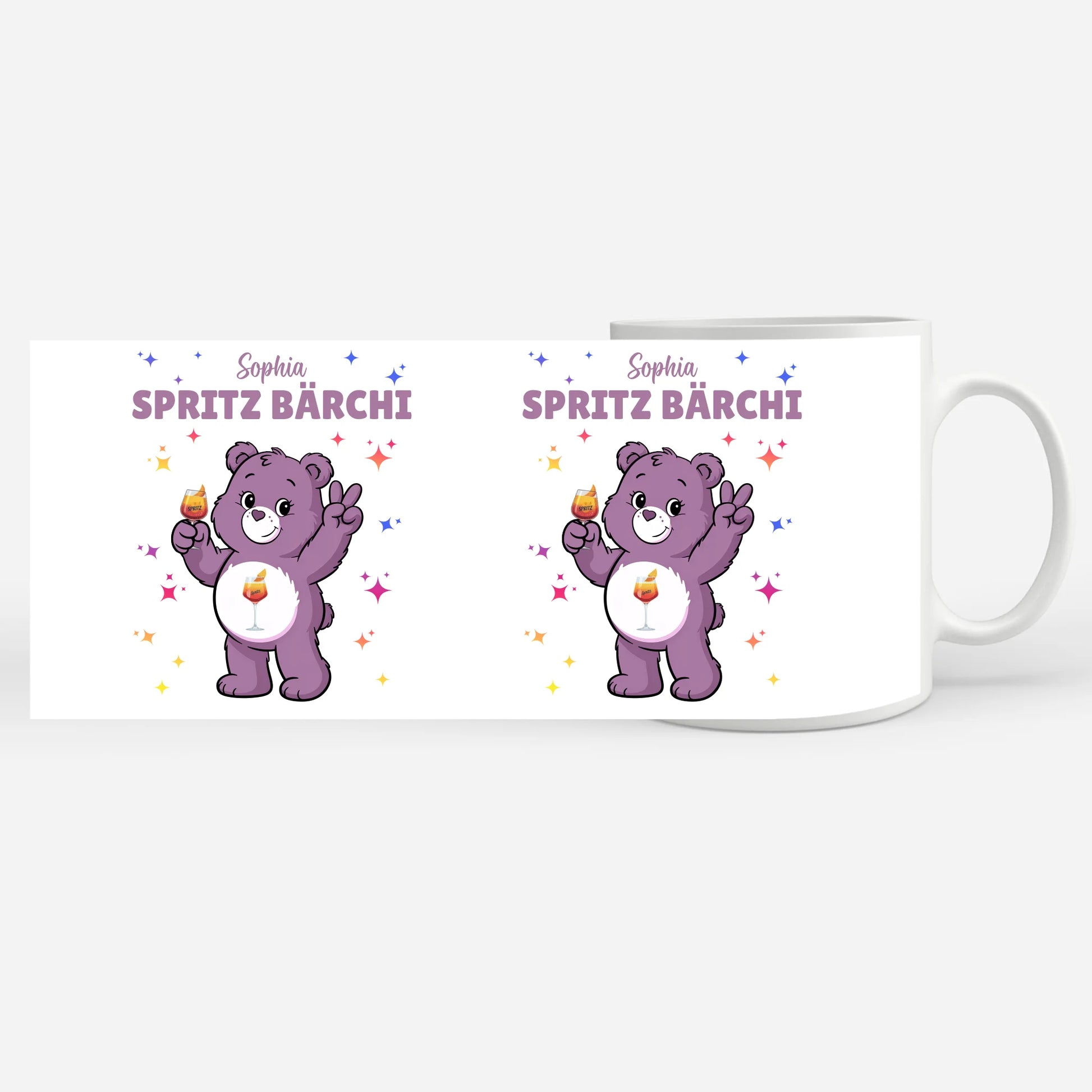 Lustige Saufbärchi Tasse Spritz Bärchi Kaffee Tasse 7