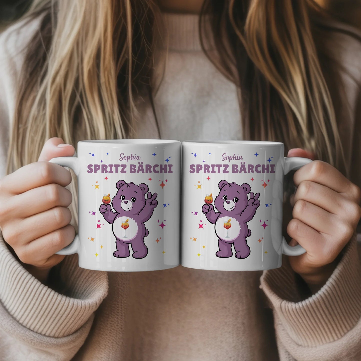 Lustige Saufbärchi Tasse Spritz Bärchi Kaffee Tasse 6