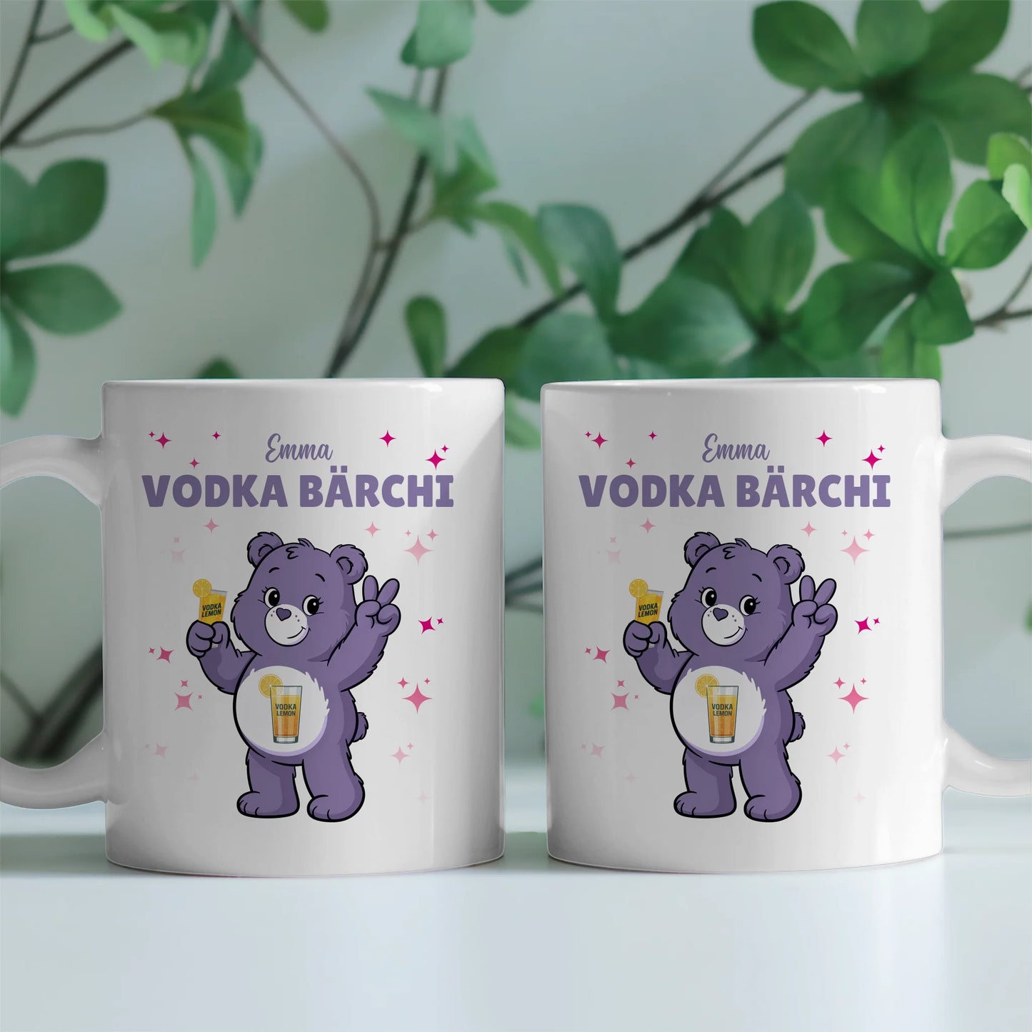 Lustige Sauf Bärchi Tasse Vodka Bärchi Kaffeetasse 2