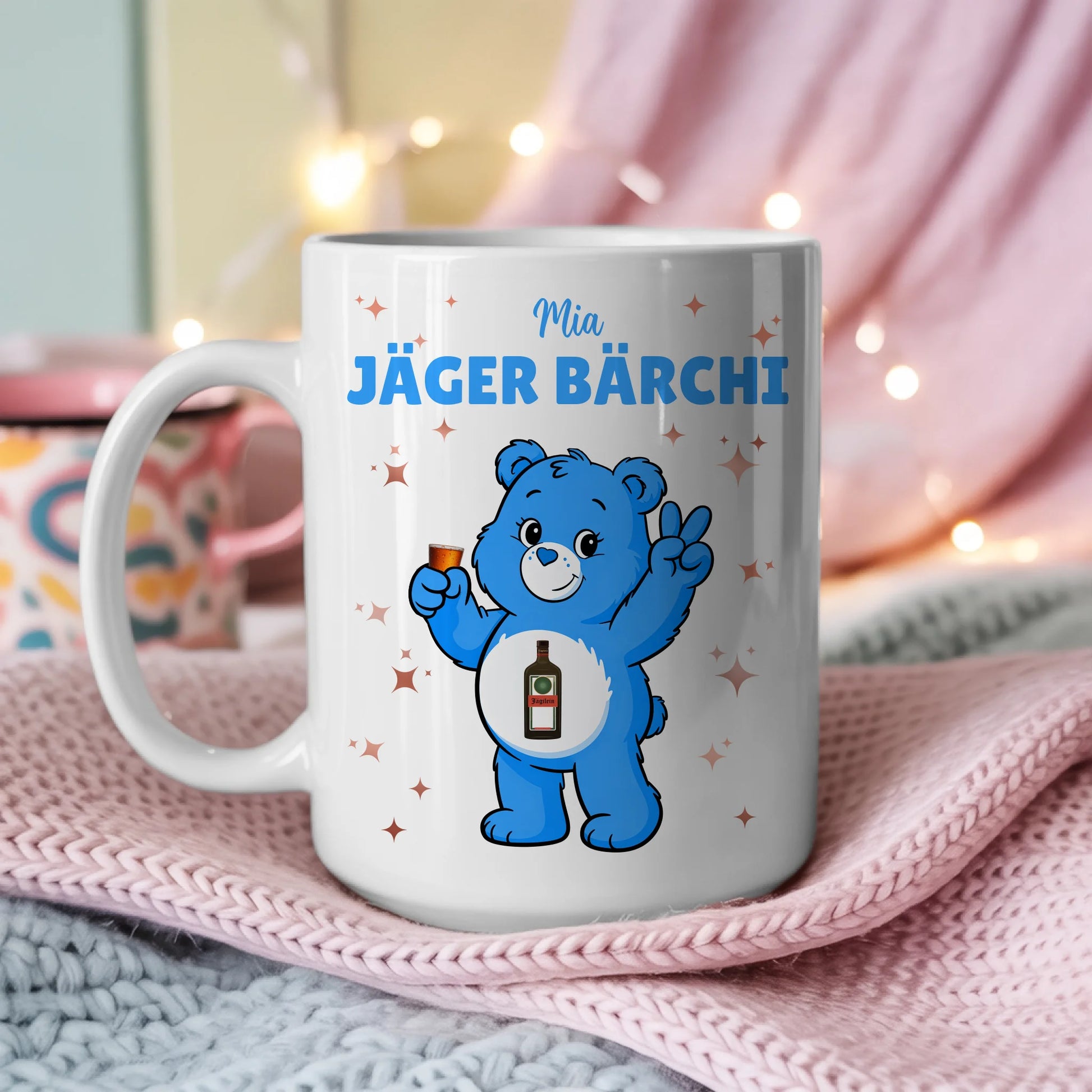Saufbärchi Tasse Jäger Bärchi Lustige Kaffeetasse 3