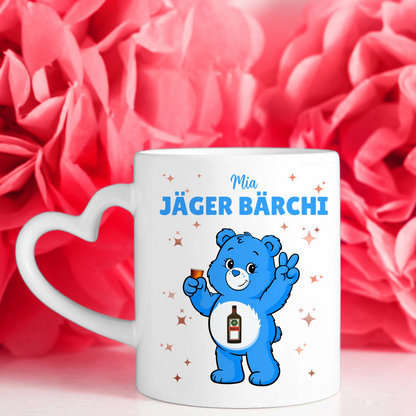 Saufbärchi Tasse Jäger Bärchi Lustige Kaffeetasse 9
