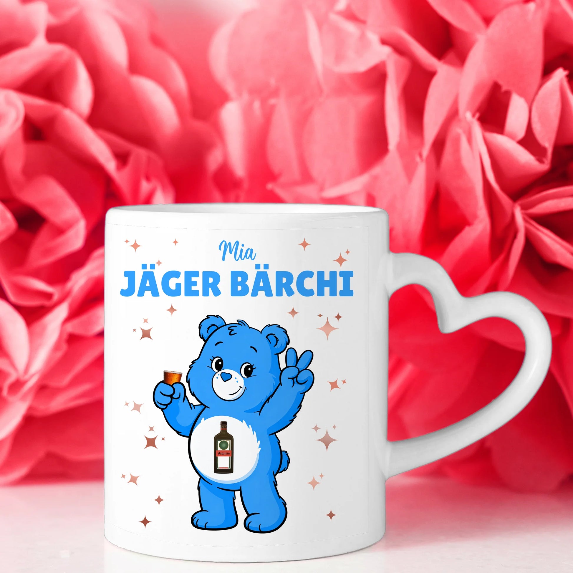 Saufbärchi Tasse Jäger Bärchi Lustige Kaffeetasse 10
