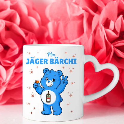 Saufbärchi Tasse Jäger Bärchi Lustige Kaffeetasse 10