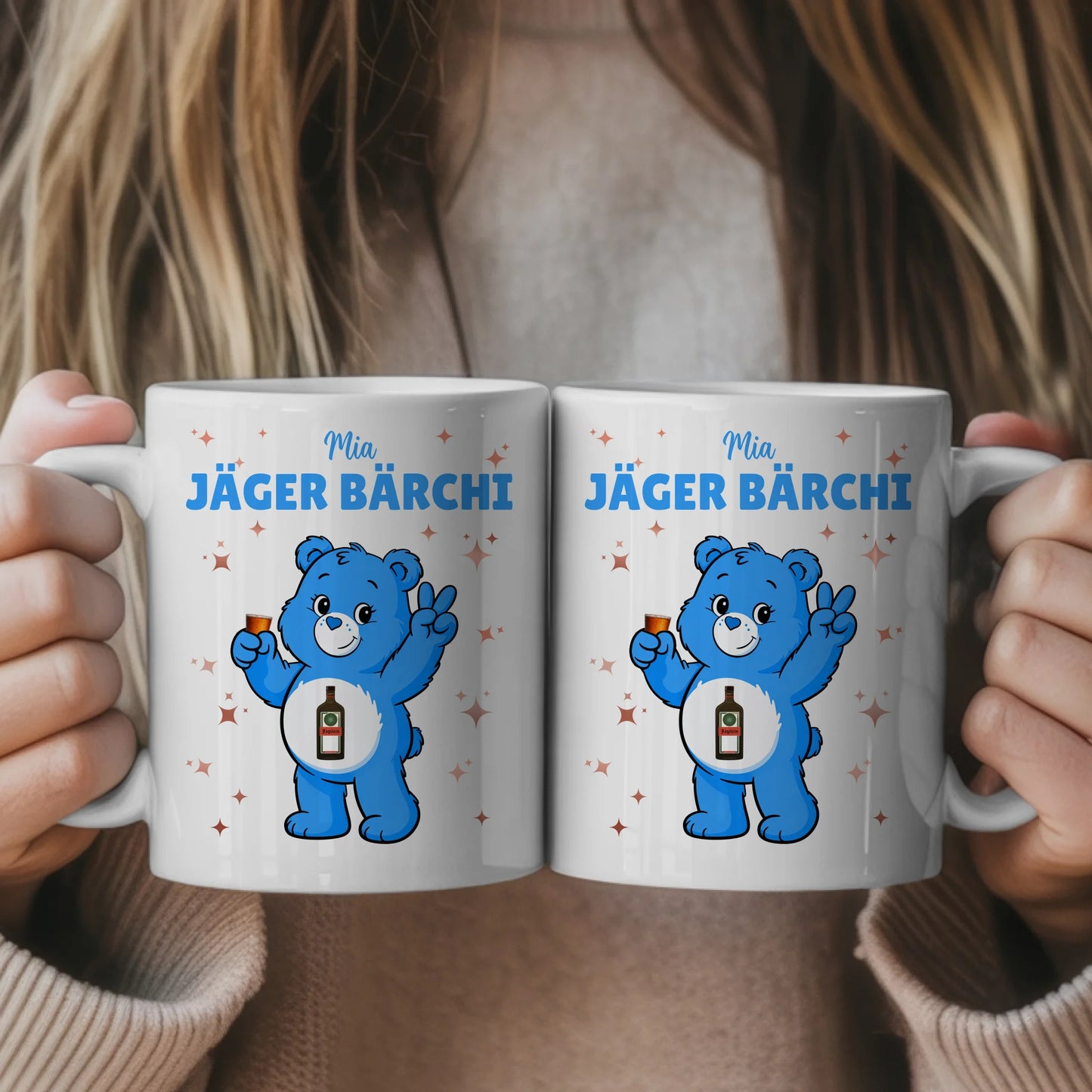 Saufbärchi Tasse Jäger Bärchi Lustige Kaffeetasse 1