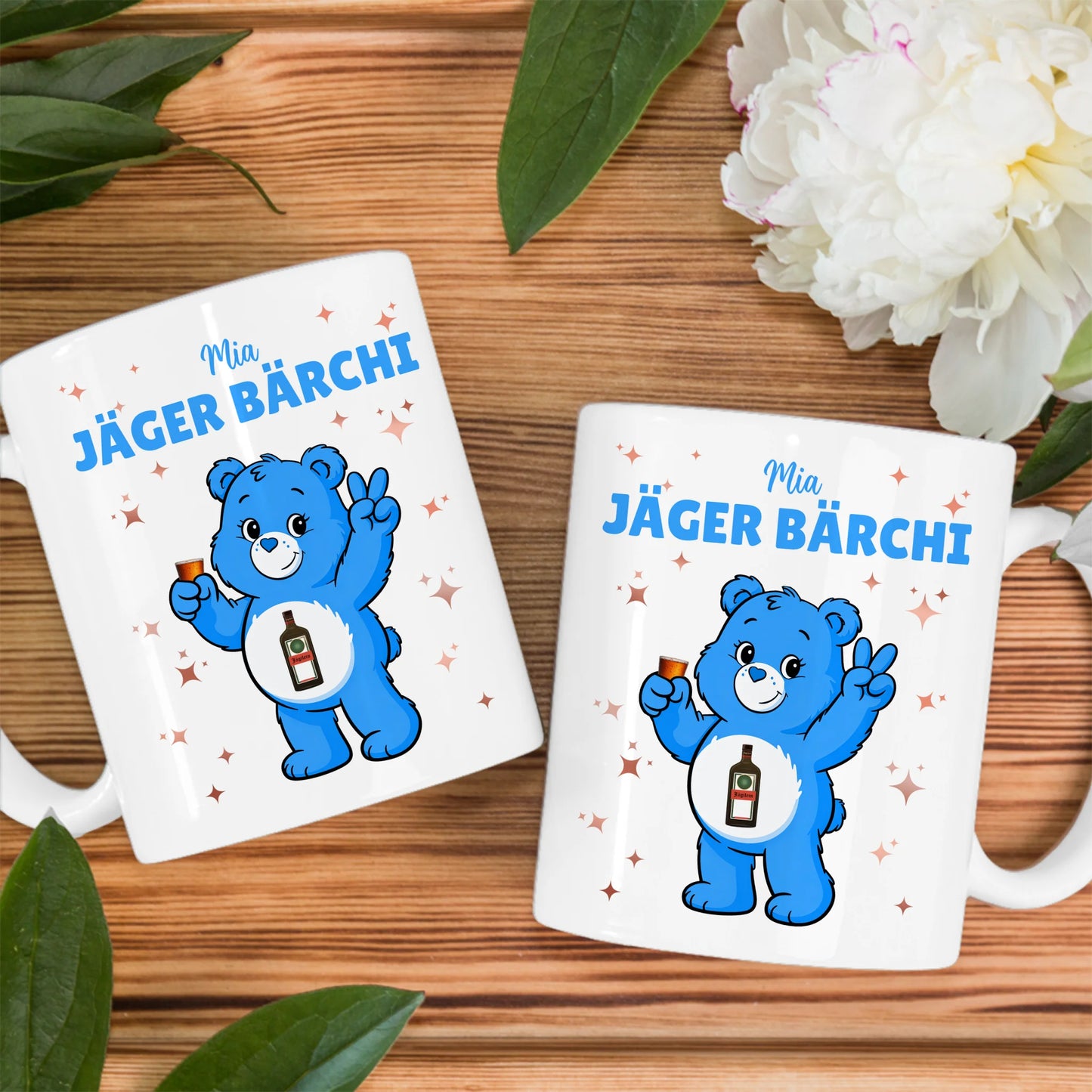Saufbärchi Tasse Jäger Bärchi Lustige Kaffeetasse 8