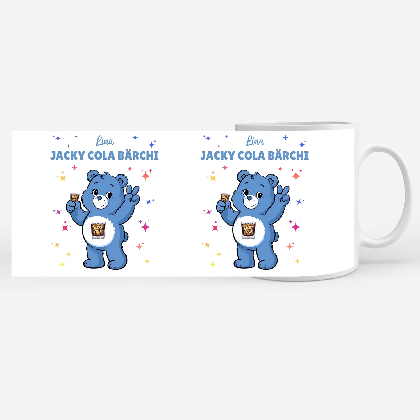 Lustige Tasse Saufbärchi Jacky Cola Bärchi Kaffeetasse 7