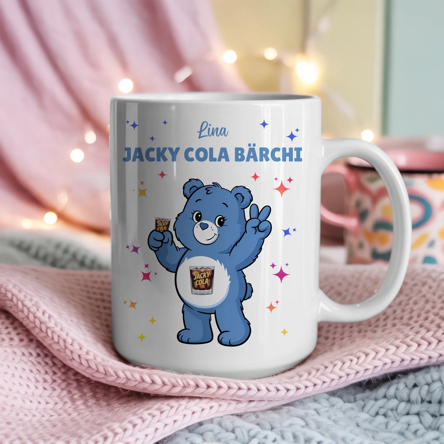 Lustige Tasse Saufbärchi Jacky Cola Bärchi Kaffeetasse 4