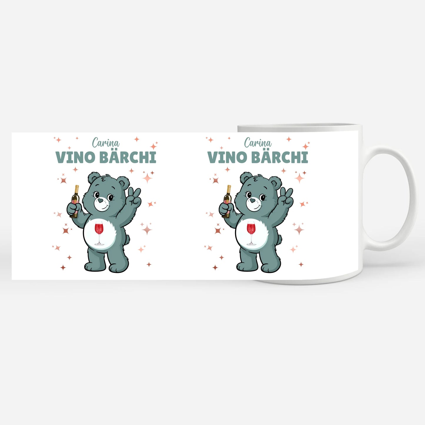 Lustige Sauf Bärchi Tasse Vino Bärchi Kaffeetasse 7