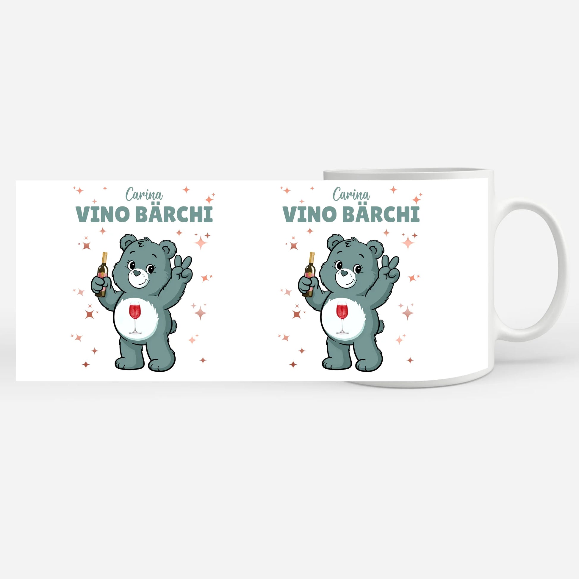 Lustige Sauf Bärchi Tasse Vino Bärchi Kaffeetasse 7