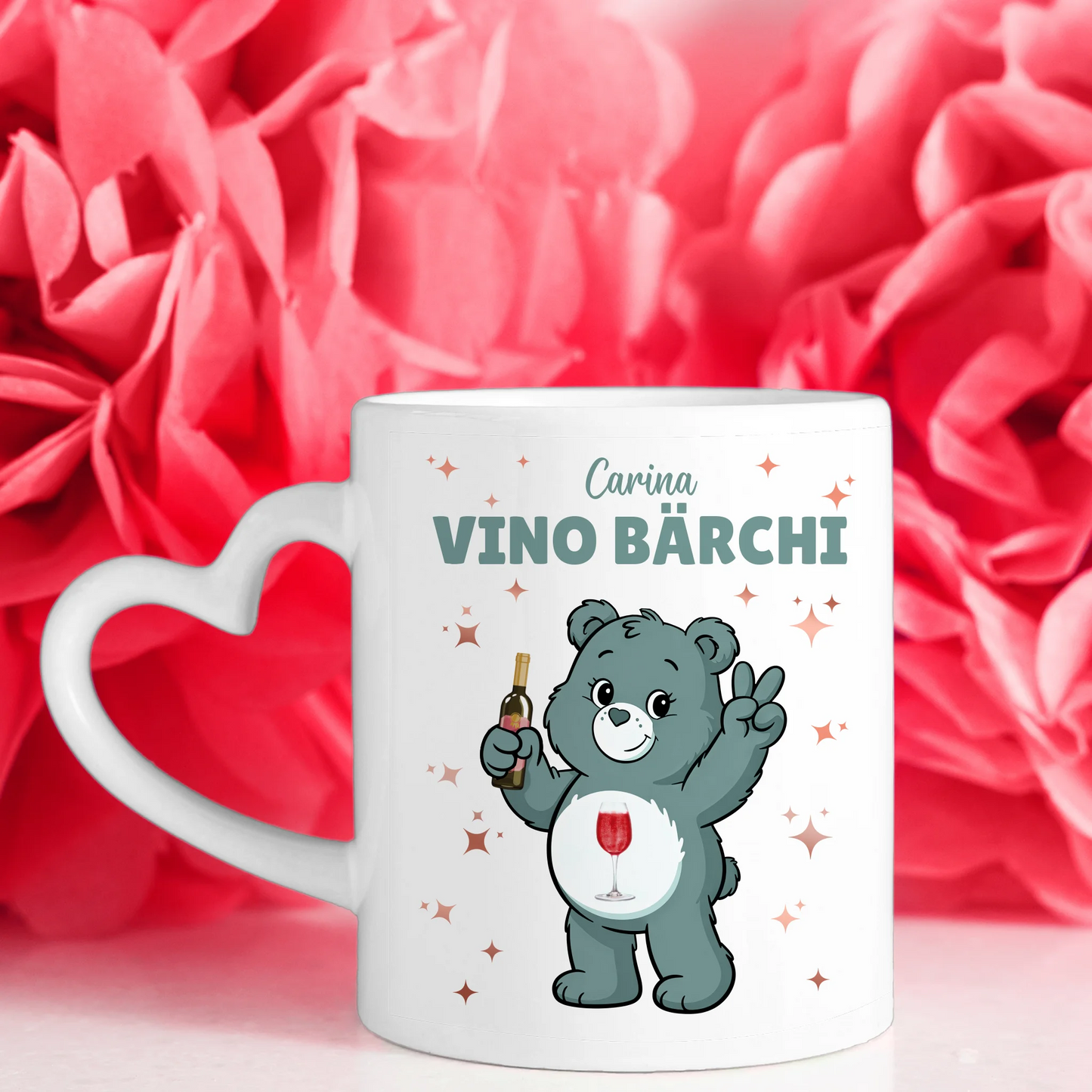 Lustige Sauf Bärchi Tasse Vino Bärchi Kaffeetasse 9