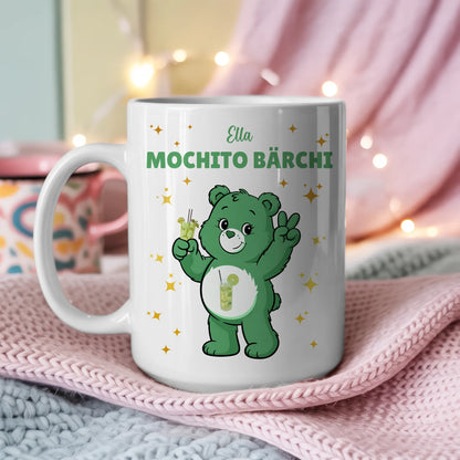 Saufbärchi Tasse Mochito Bärchi Lustige Kaffeetasse 3