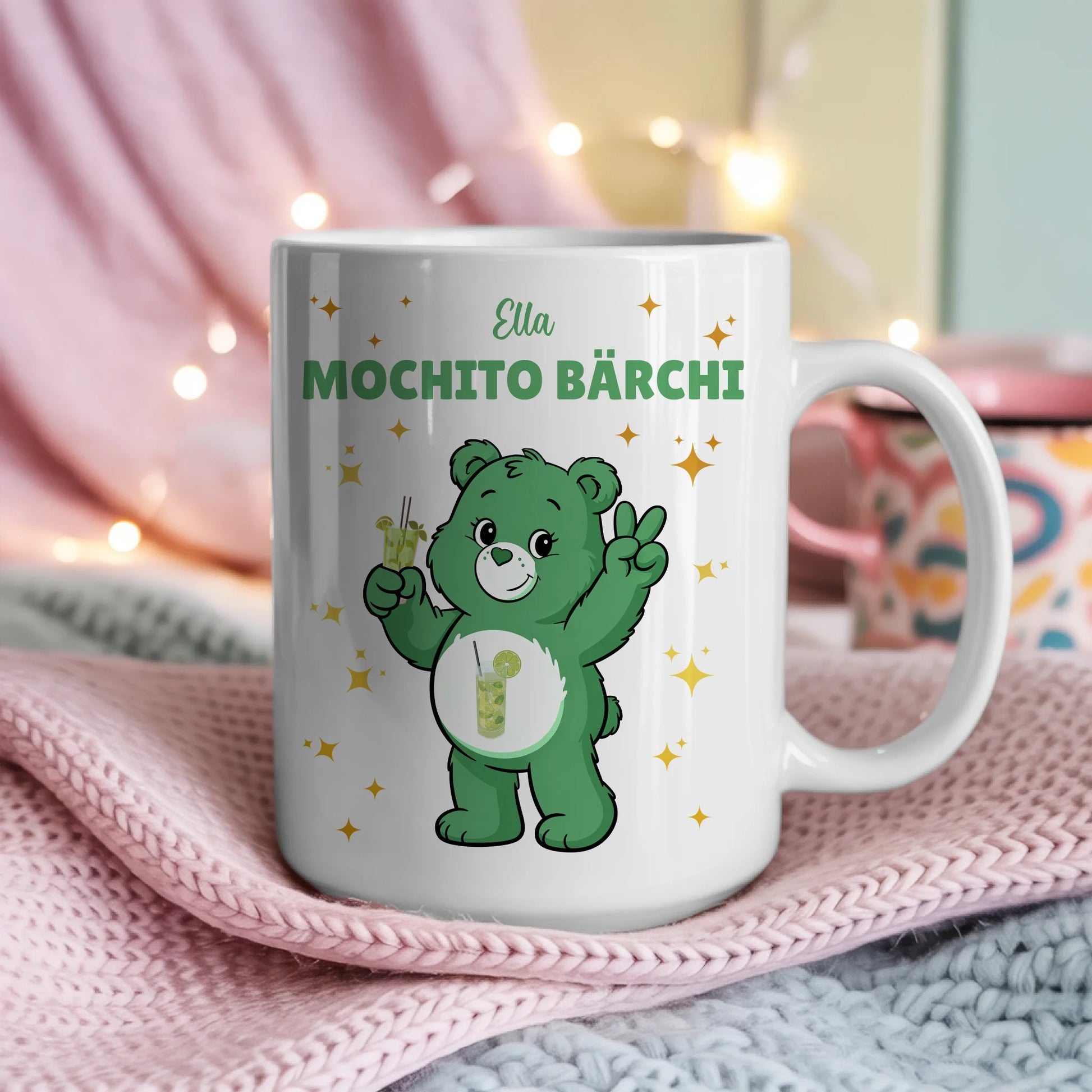 Saufbärchi Tasse Mochito Bärchi Lustige Kaffeetasse 4