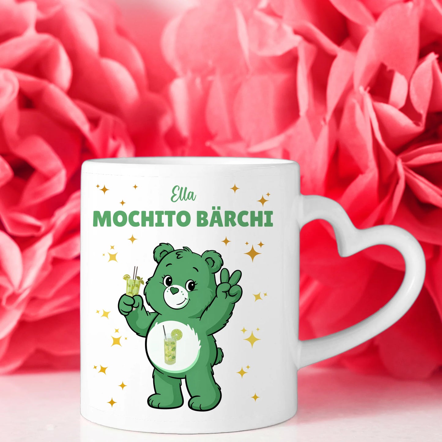 Saufbärchi Tasse Mochito Bärchi Lustige Kaffeetasse 10