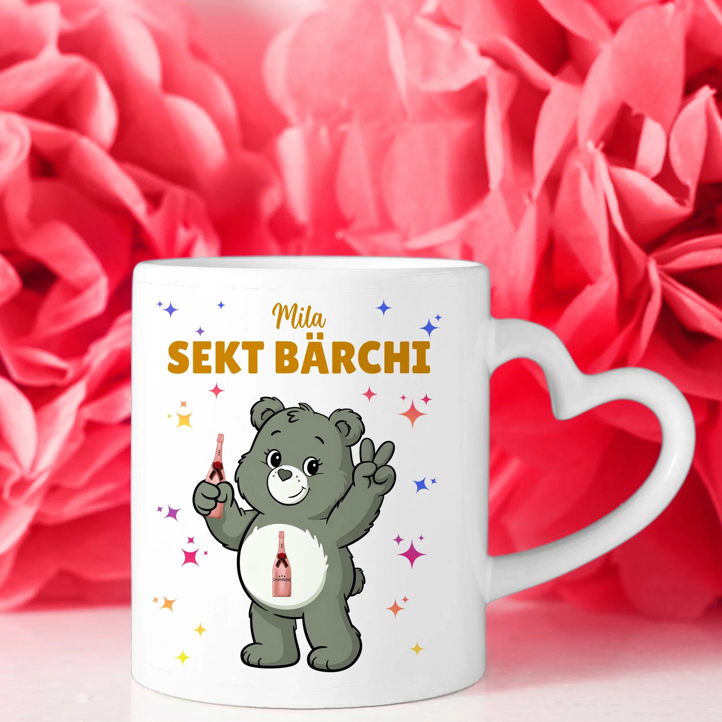 Sauf Bärchi Tasse Sekt Bärchi Lustige Kaffee tasse 10