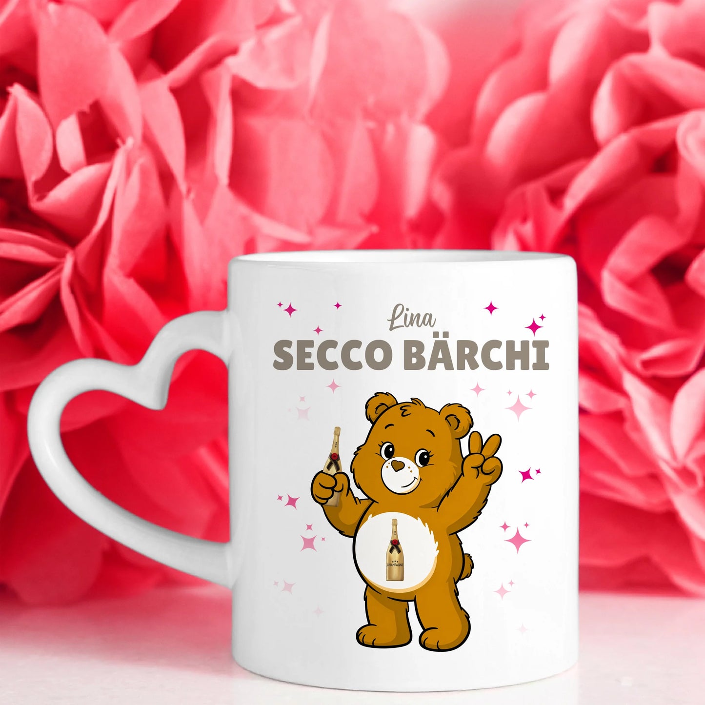 Lustige Tasse Saufbärchi Secco Bärchi Kaffeetasse 9