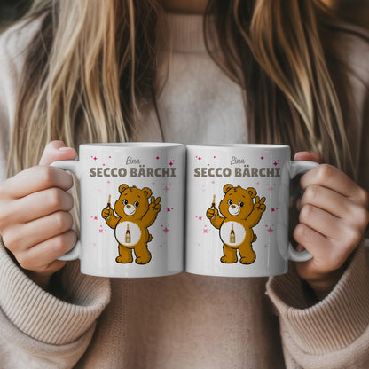 Lustige Tasse Saufbärchi Secco Bärchi Kaffeetasse 6