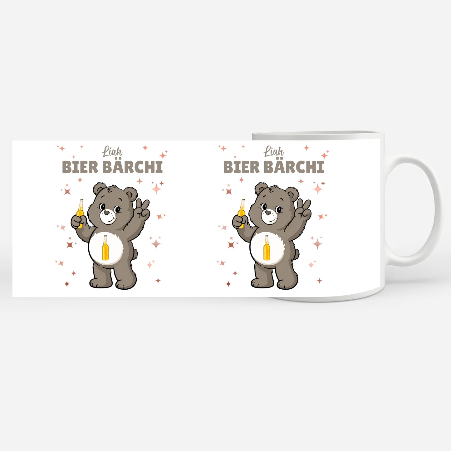 Lustige Saufbärchi Tasse Bier Bärchi Kaffee Tasse 7