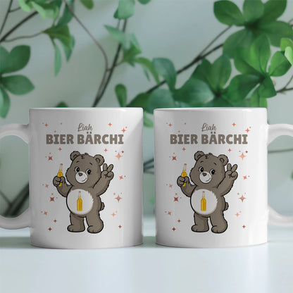 Lustige Saufbärchi Tasse Bier Bärchi Kaffee Tasse 2