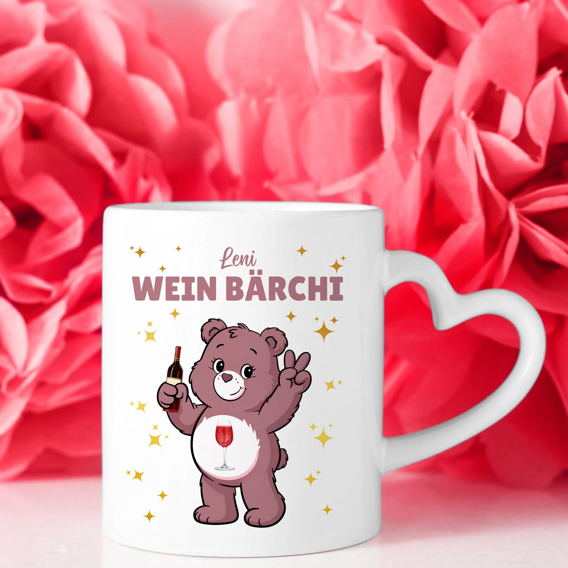 Lustige Sauf Bärchi Tasse Wein Bärchi Kaffeetasse 10