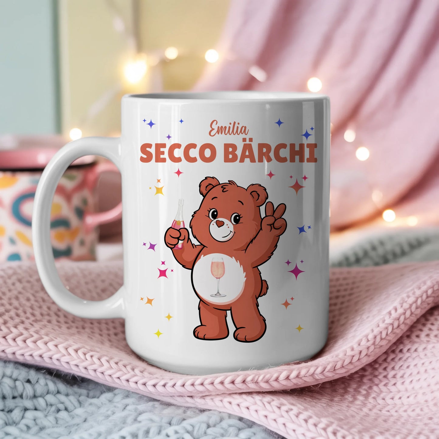 Saufbärchi Tasse Secco Bärchi Lustige Kaffeetasse 3