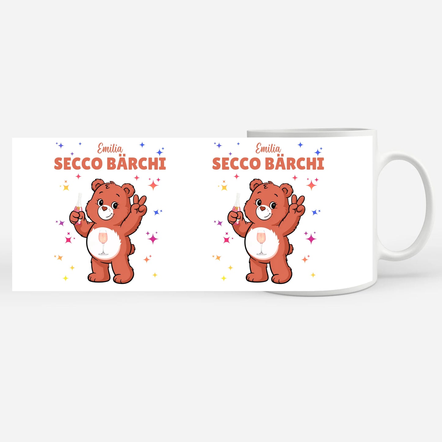 Saufbärchi Tasse Secco Bärchi Lustige Kaffeetasse 7