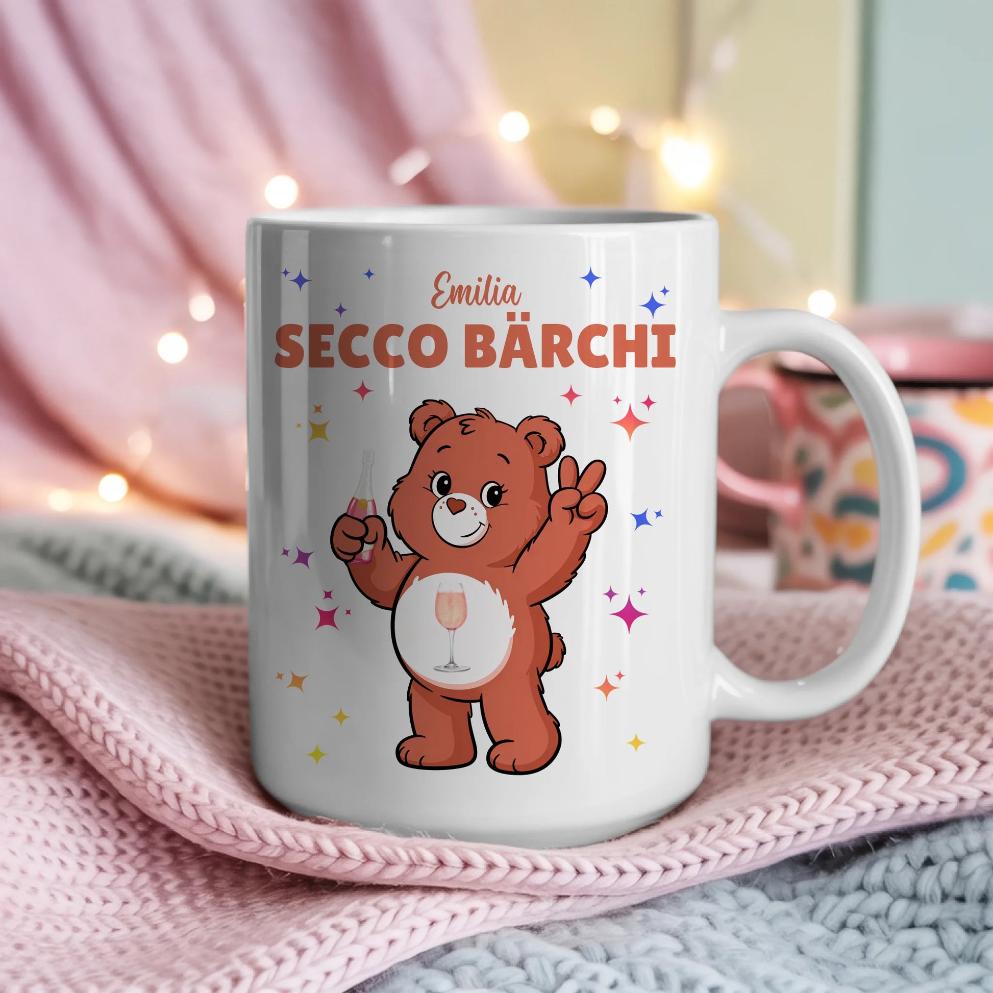 Saufbärchi Tasse Secco Bärchi Lustige Kaffeetasse 4