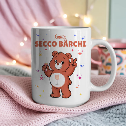 Saufbärchi Tasse Secco Bärchi Lustige Kaffeetasse 4