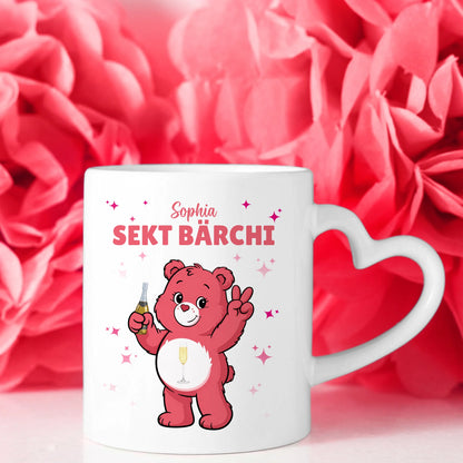 Sauf Bärchi Tasse Sekt Bärchi Lustige Kaffeetasse 10