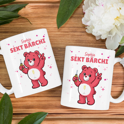 Sauf Bärchi Tasse Sekt Bärchi Lustige Kaffeetasse 8