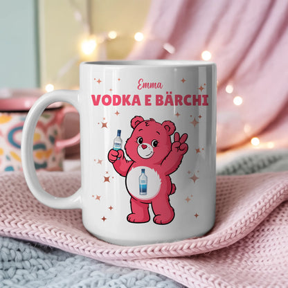 Lustige Tasse Saufbärchi Vodka E Bärchi Kaffeetasse 3