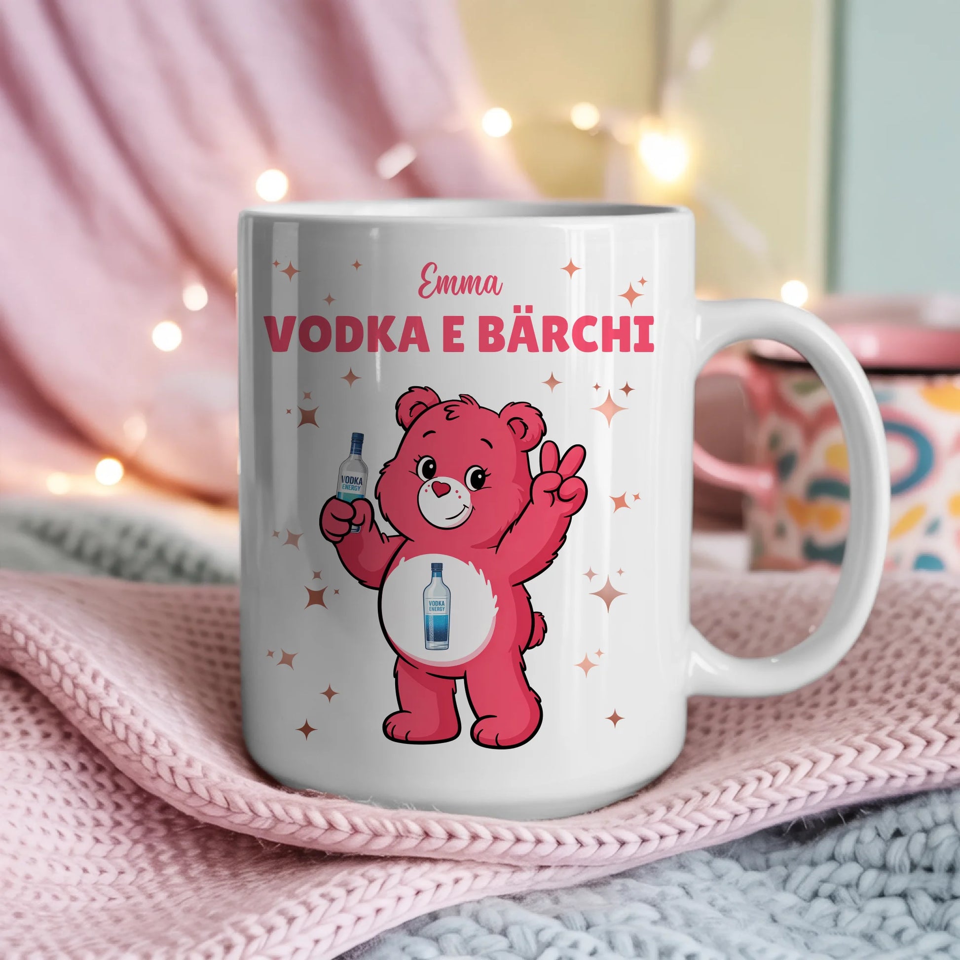 Lustige Tasse Saufbärchi Vodka E Bärchi Kaffeetasse 4