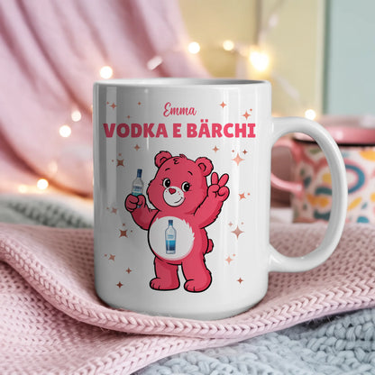 Lustige Tasse Saufbärchi Vodka E Bärchi Kaffeetasse 4