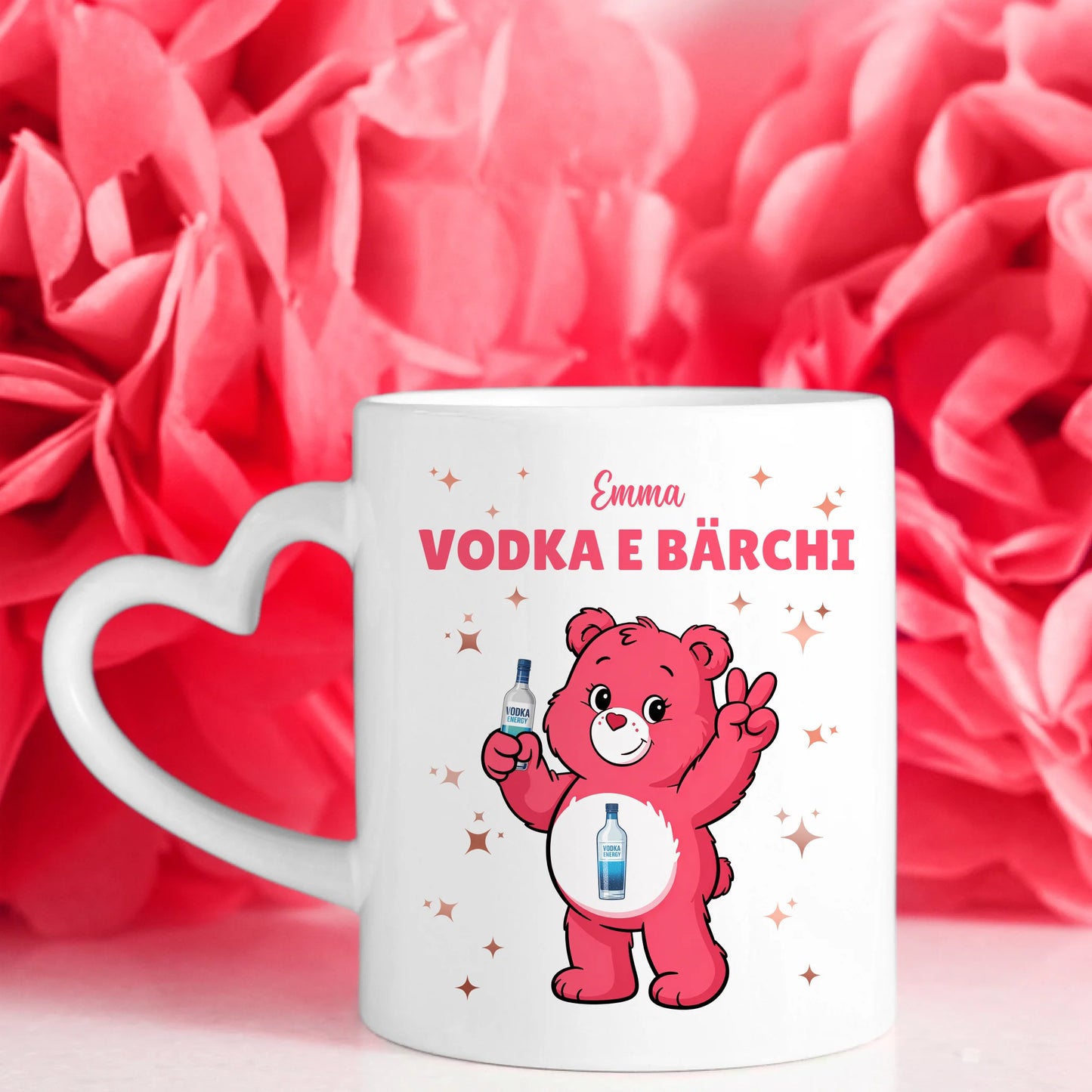 Lustige Tasse Saufbärchi Vodka E Bärchi Kaffeetasse 9