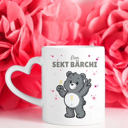 Saufbärchi Tasse Sekt Bärchi Lustige Kaffeetasse 9
