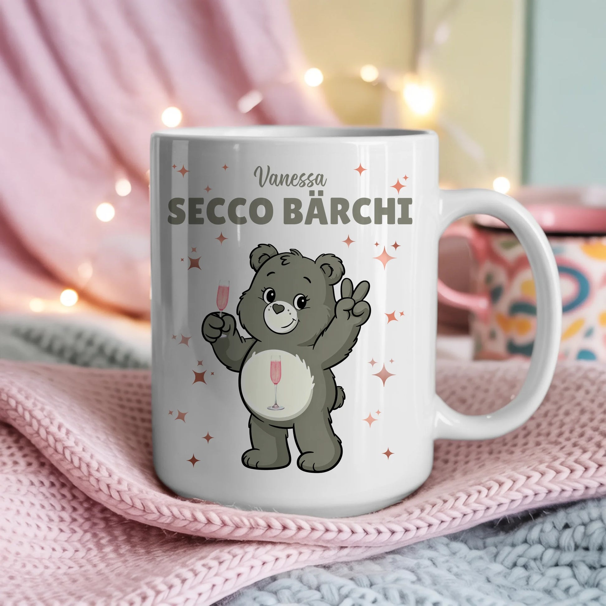 Sauf Bärchi Tasse Secco Bärchi Lustige Kaffeetasse 4