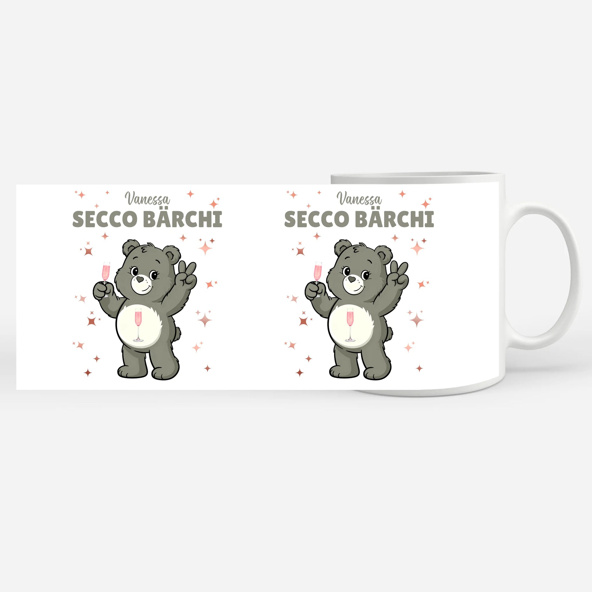 Sauf Bärchi Tasse Secco Bärchi Lustige Kaffeetasse 7