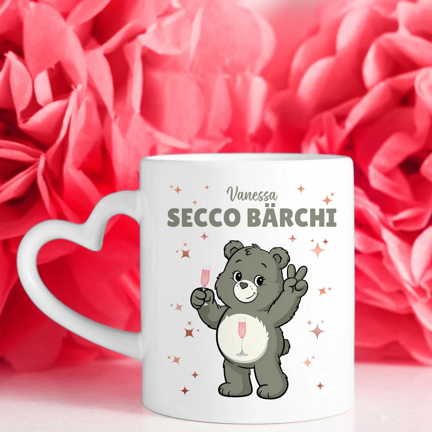 Sauf Bärchi Tasse Secco Bärchi Lustige Kaffeetasse 9