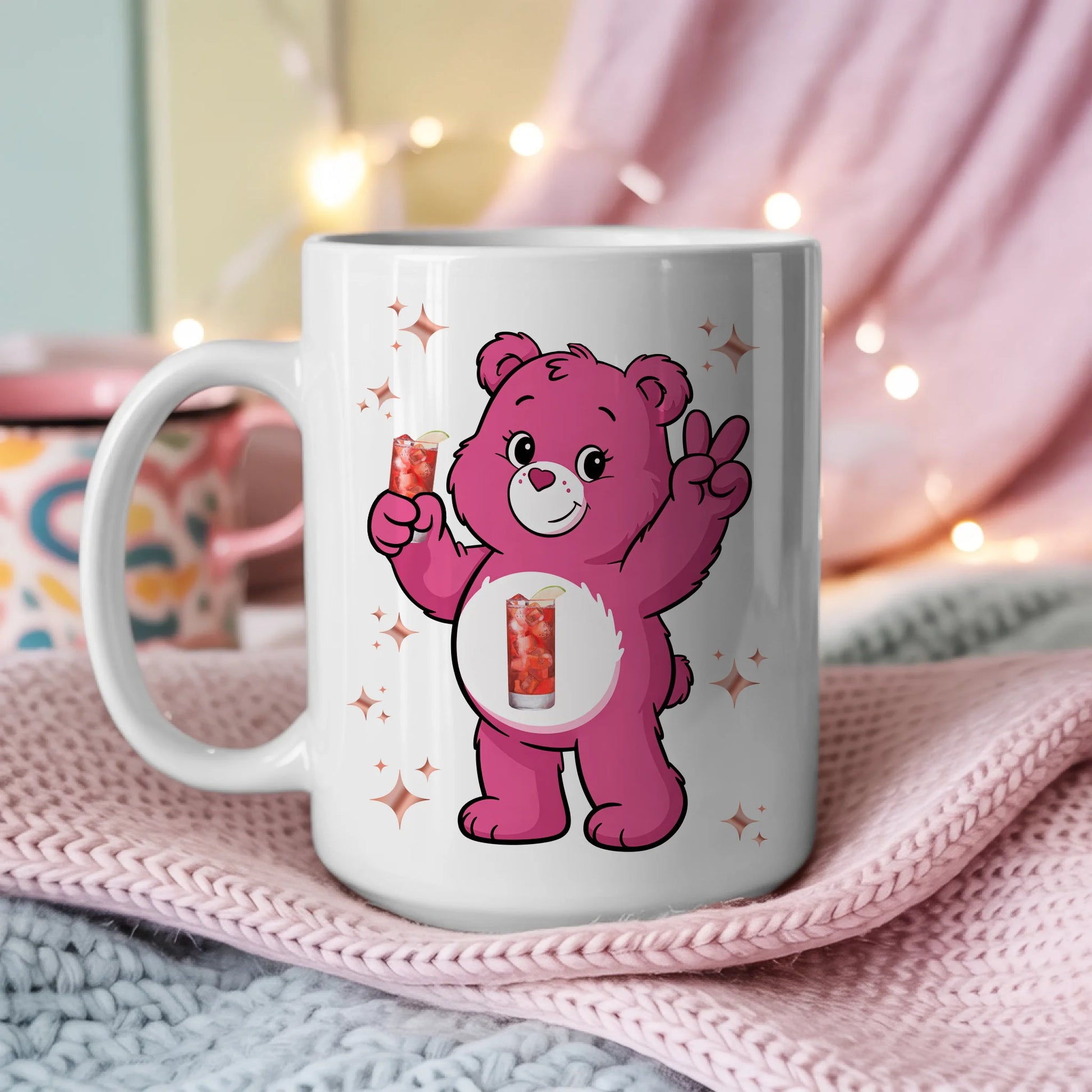 Lustige Saufbärchi Tasse Americano Bärchi Kaffeetasse 3