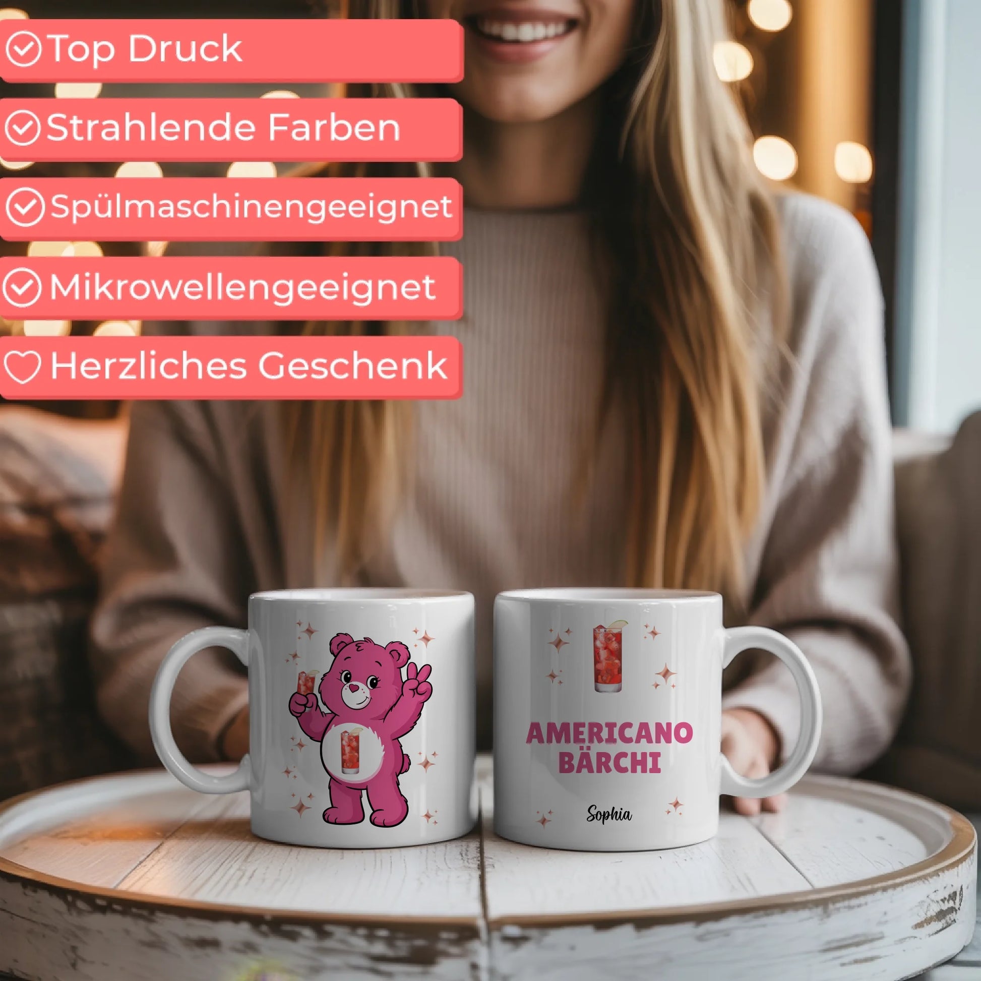 Lustige Saufbärchi Tasse Americano Bärchi Kaffeetasse 5