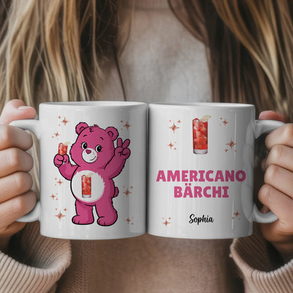 Lustige Saufbärchi Tasse Americano Bärchi Kaffeetasse 1